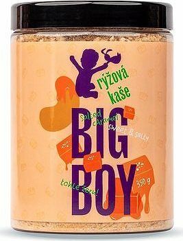 BIG BOY Ryžová kaša Sweet and Salty s príchuťou slaného karamelu 350 g