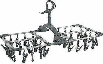 Bo-Camp Drying rack alu 36 pegs foldable