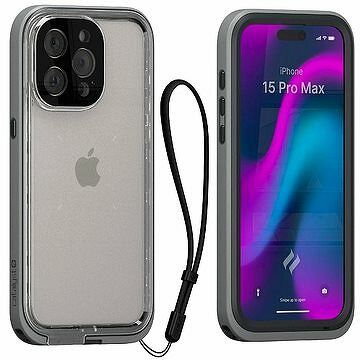 Catalyst Total Protection Case Titanium Gray iPhone 15 Pro Max