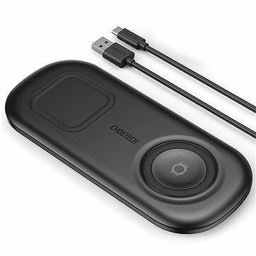 ChoeTech 2 in 1 Samsung Watch and Smartphone Wireless Charger Pad