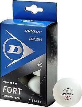 DUNLOP Fort Tournament 40+*** (6 ks) biely