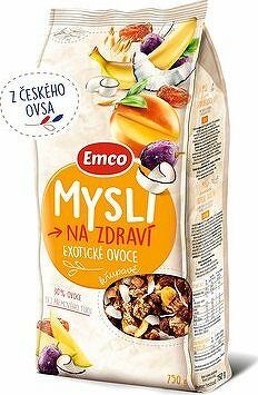 Emco Mysli chrumkavé – exotické ovocie 750 g