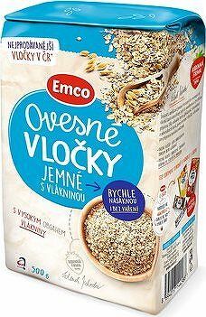 Emco Ovsené vločky jemné s vlákninou 500 g