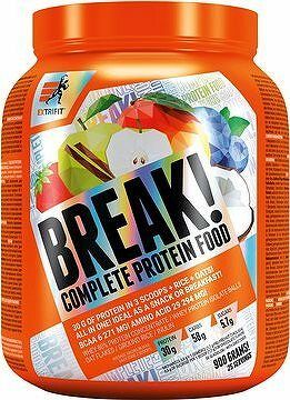 Extrifit Break! Protein Food, 900 g, jablko