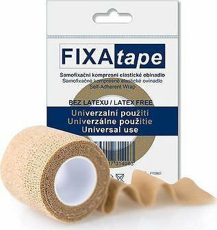 FIXAtape STRETCH 7,5 cm × 450 cm – samofixačné elastické ovínadlo (mix farieb)