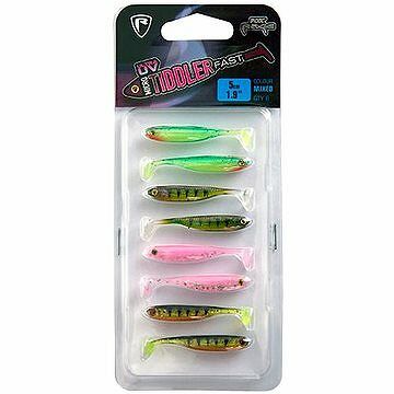 FOX Rage Micro Tiddler Fast Ultra UV 5 cm Mixed Colours 8 ks