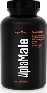 GymBeam AlphaMale TestoBooster 120 kapsúl, unflavored