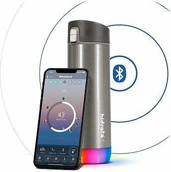 HidrateSpark Steel – inteligentná fľaša, 620 ml, stainless