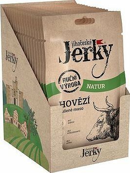 Jihočeské Jerky Hovädzie natur 20 ks