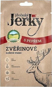 Jihočeské Jerky Zverinové s korením 20 g