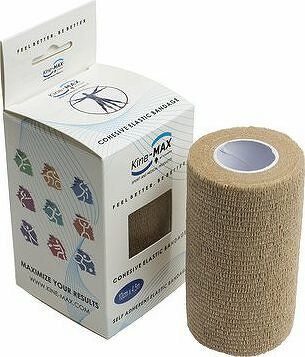 Kine-MAX Cohesive Elastic Bandage 10 cm × 4,5 m, telové