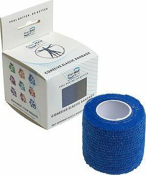 Kine-MAX Cohesive Elastic Bandage 5 cm × 4,5 m, modré