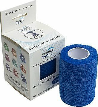 Kine-MAX Cohesive Elastic Bandage 7,5cm × 4,5 m, modré