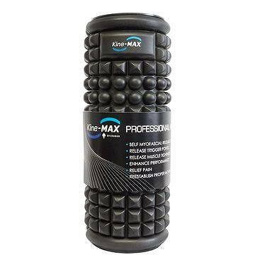 Kine-MAX Professional Massage Foam Roller – Masážny valec – Čierny