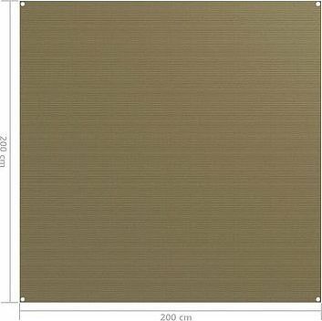 Koberec do stanu 200 × 200 cm taupe