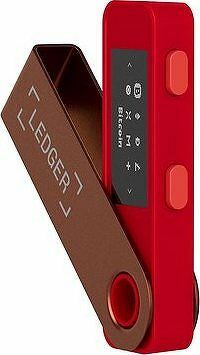 Ledger Nano S Plus Ruby Red Crypto Hardware Wallet