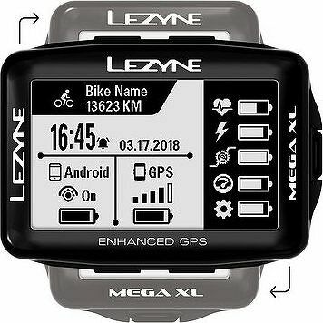 Lezyne Mega XL GPS Black