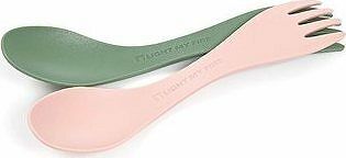 Light My Fire Spork little 2-pack sandygreen/dustypink