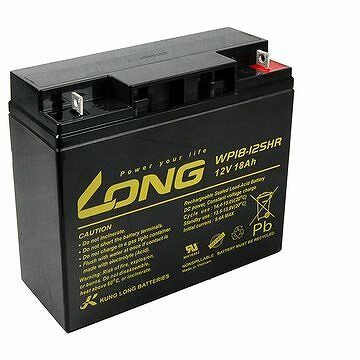 Long 12V 18Ah olověný akumulátor HighRate F3 (WP18-12SHR)