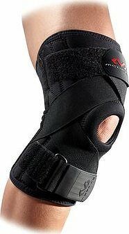 McDavid Knee Support w/stays & cross straps, čierna M