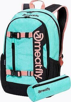 Meatfly BASEJUMPER Backpack, Mint Heather