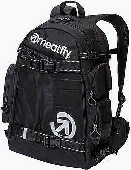 Meatfly WANDERER Backpack, Black