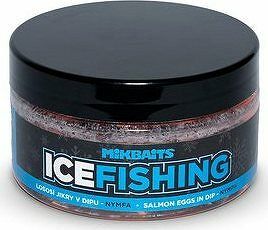 Mikbaits Lososie ikry v dipe Ice Fishing Range Nymfa 100 ml