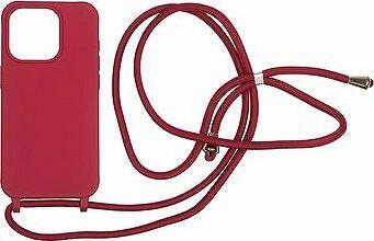 Mobile Origin Lanyard Case Cherry iPhone 15 Pro