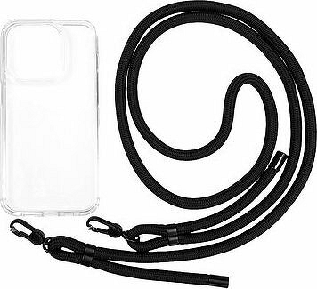 Mobile Origin Lanyard Case Clear iPhone 15 Pro