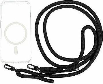 Mobile Origin Lanyard MagSafe Case Clear iPhone 15 Pro