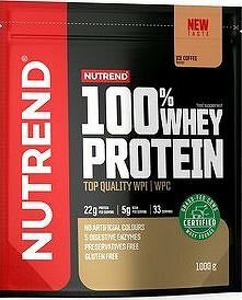 Nutrend 100% Whey Protein 1000 g, ľadová káva