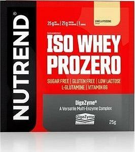 Nutrend ISO WHEY PROZERO, 500g, pudingová vanilka