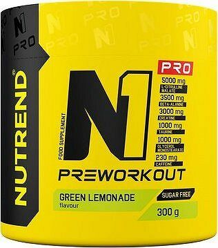 Nutrend N1 PRO, 300 g, green lemonade