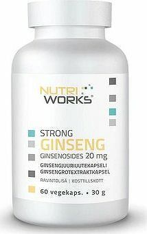 NutriWorks Ginseng 60 kapsúl