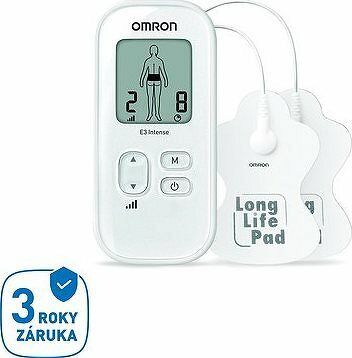 Omron E3 Intense, 3roky záruka