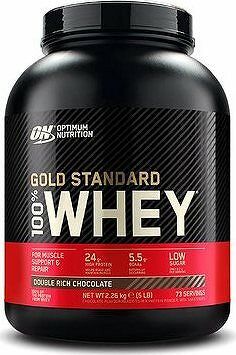 Optimum Nutrition Protein 100 % Whey Gold Standard 2267 g, dvojitá čokoláda