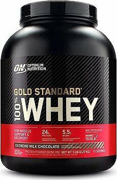 Optimum Nutrition Protein 100 % Whey Gold Standard 2267 g, mliečna čokoláda