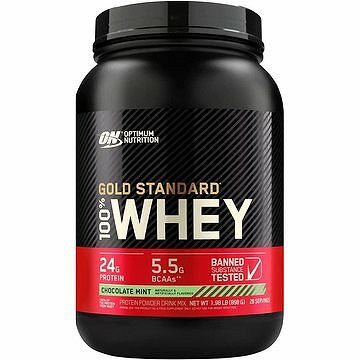 Optimum Nutrition Proteín 100 % Whey Gold Standard 910 g, čokoláda mäta