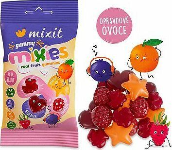 Ovocné Mixies – prírodné želé bonbóny 35 g