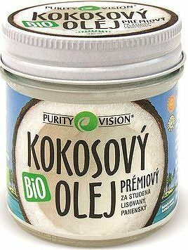 PURITY VISION Fair Trade Kokosový olej panenský BIO 120 ml