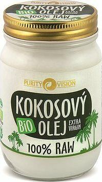 PURITY VISION RAW Kokosový olej BIO 370 ml