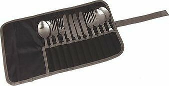 Regatta 4Prsn Cutlery Set Black/Sealgr