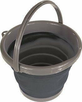 Regatta TPR Foldng Bucket Ebony Grey