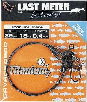 Savage Gear Titanium Spin Trace 35 cm 0,40 mm 15 kg 2 ks