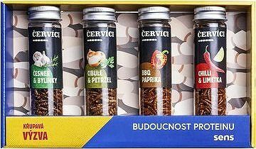 SENS Korenené červy – Darčekový set 4 chutí