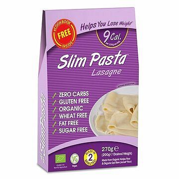 SlimPasta Konjakové lasagne BIO v náleve 270 g