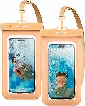 Spigen Aqua Shield WaterProof Case A601 2 Pack Apricot