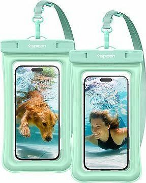 Spigen Aqua Shield WaterProof Floating Case A610 2 Pack Mint