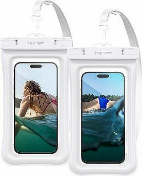 Spigen Aqua Shield WaterProof Floating Case A610 2 Pack White