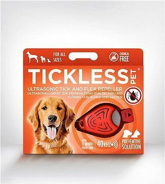 Tickless Pet orange